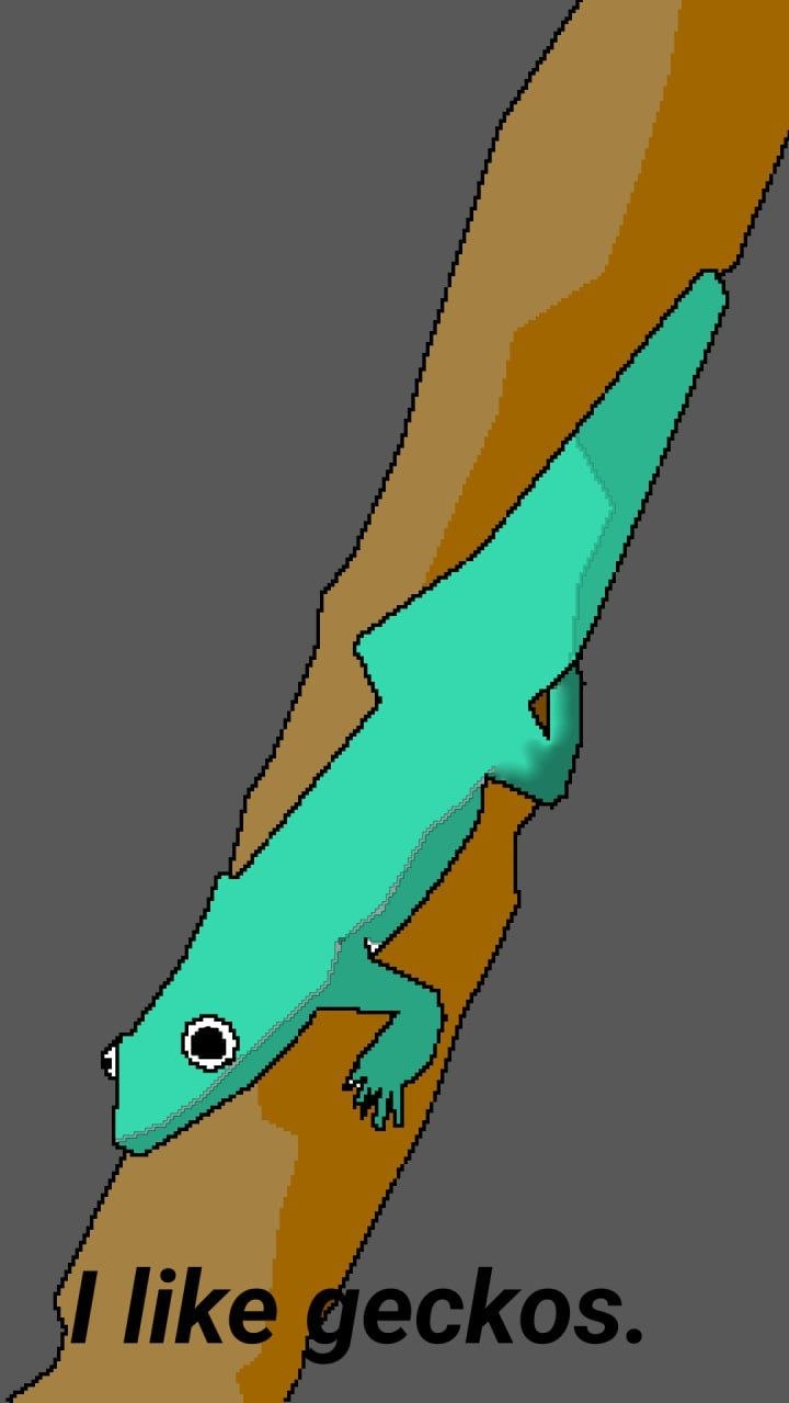 I like geckos